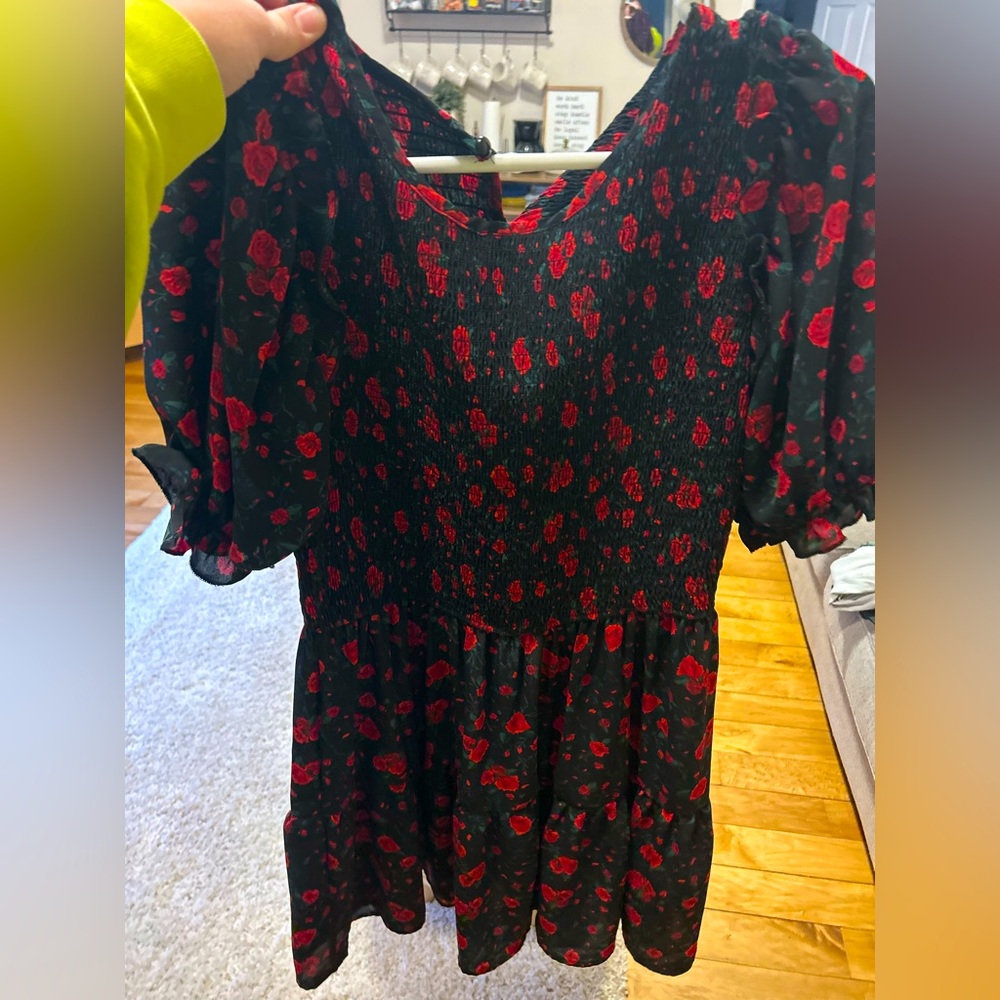 Above the knee dress